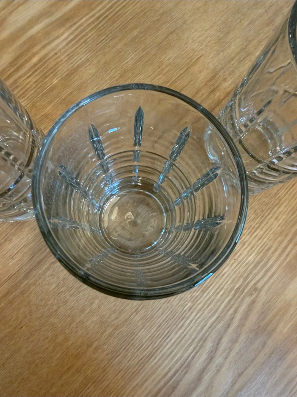 Vintage Anchor Hocking Tartan Manchester 16 oz Glasses - Set of 3